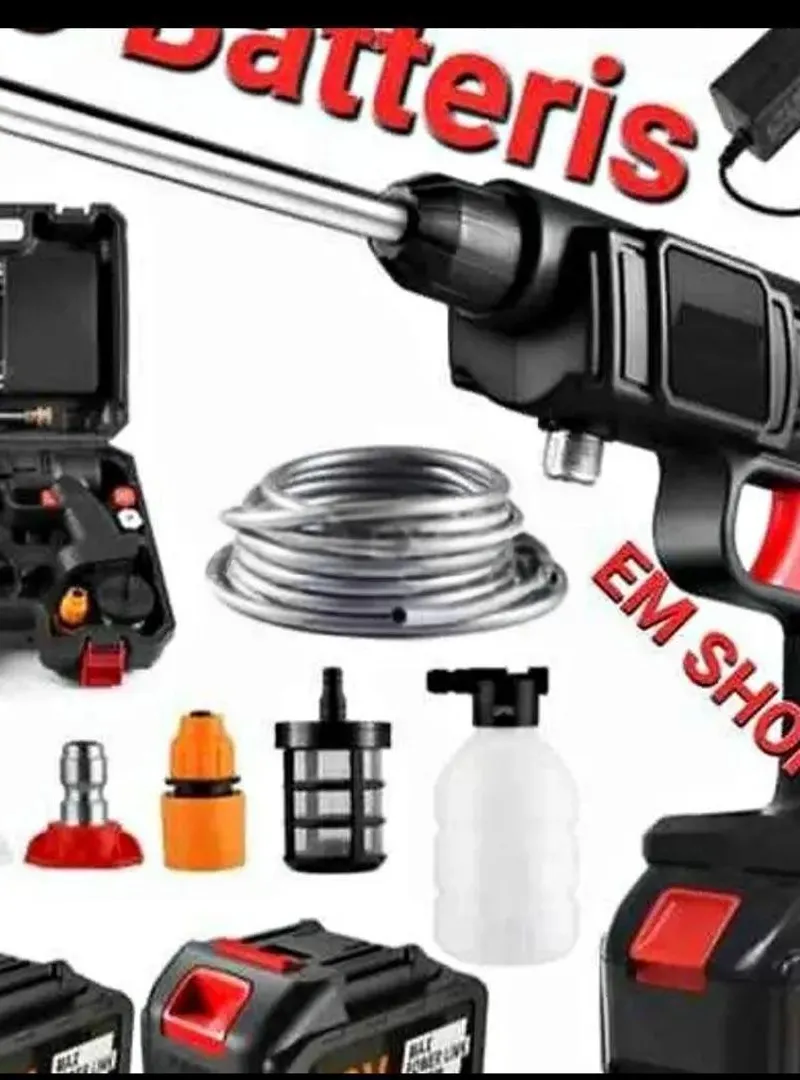 Pistolet de lavage 3 batteries