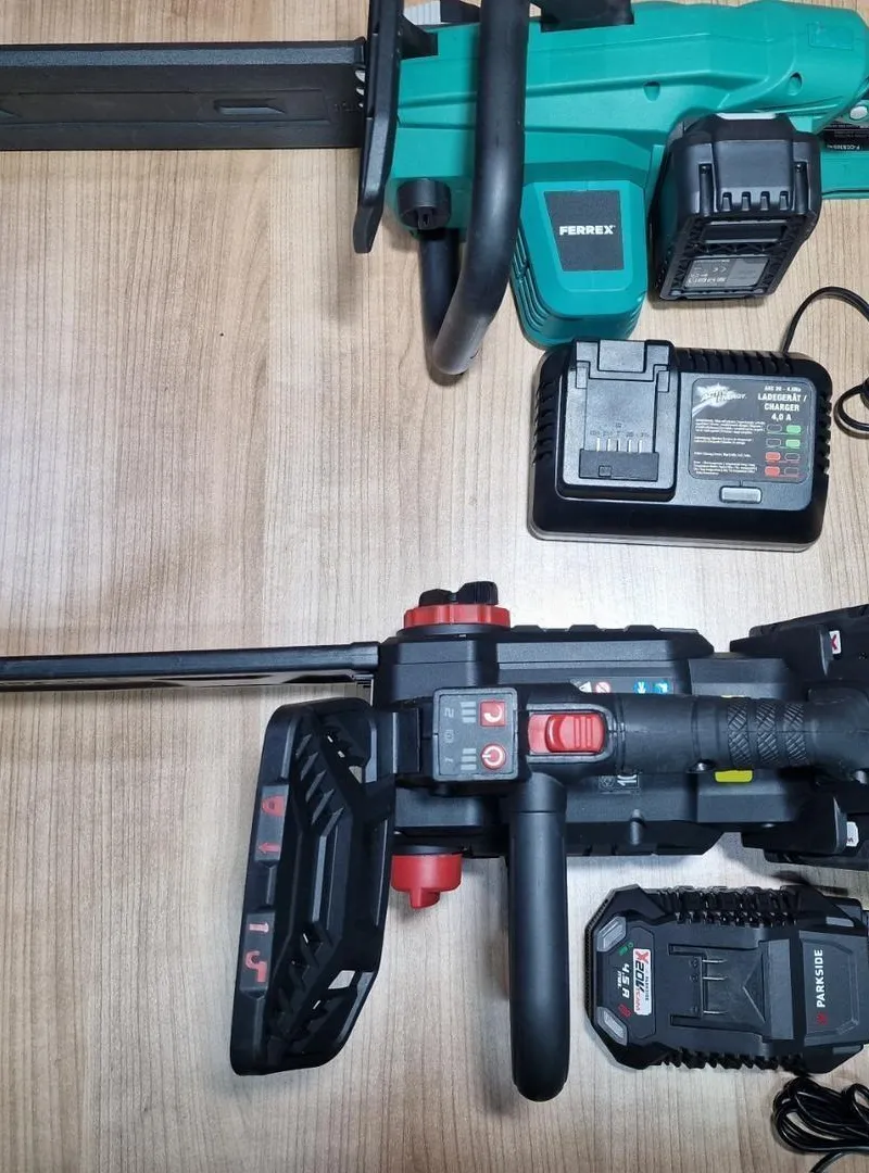Scies tronçonneuses neuves, sans fil 20V