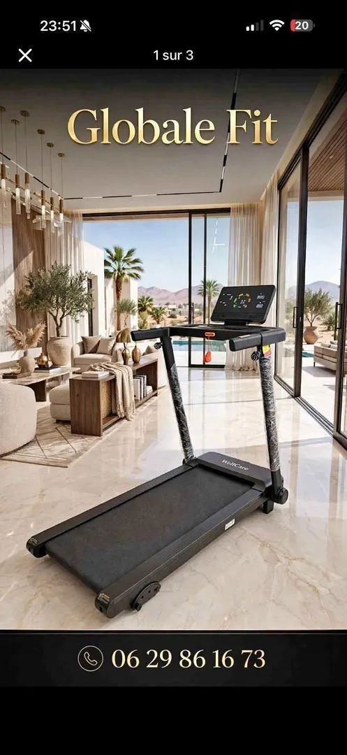 Tapis roulant pro